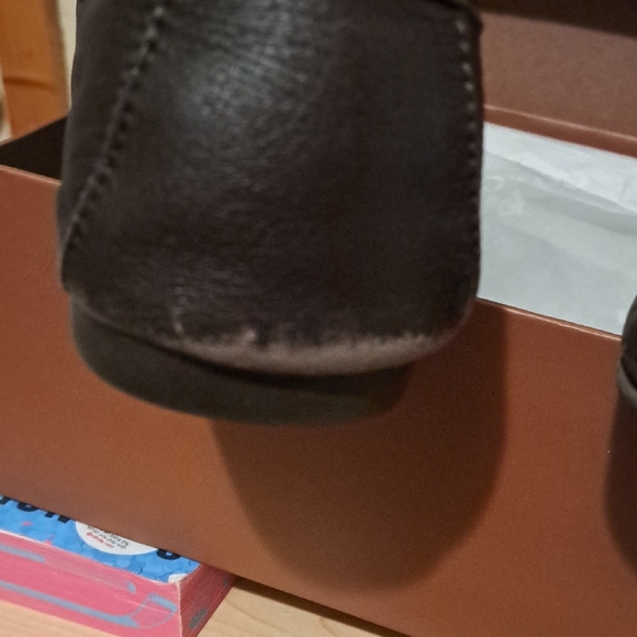 Coach Women's Brown Leather Loafers - Picture 10 of 13